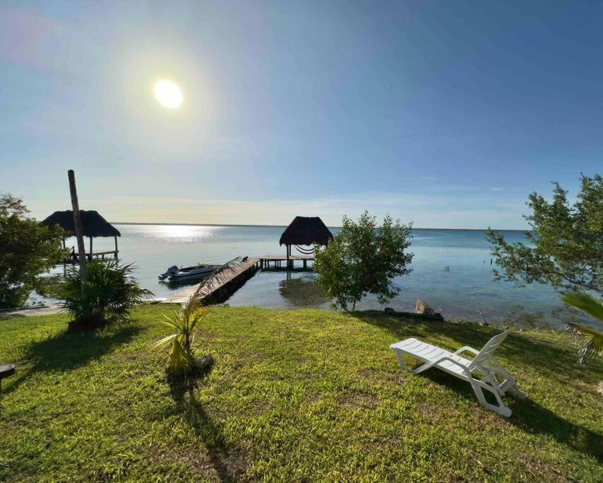 Luigi'S Glamping Lejlighed Bacalar Eksteriør billede