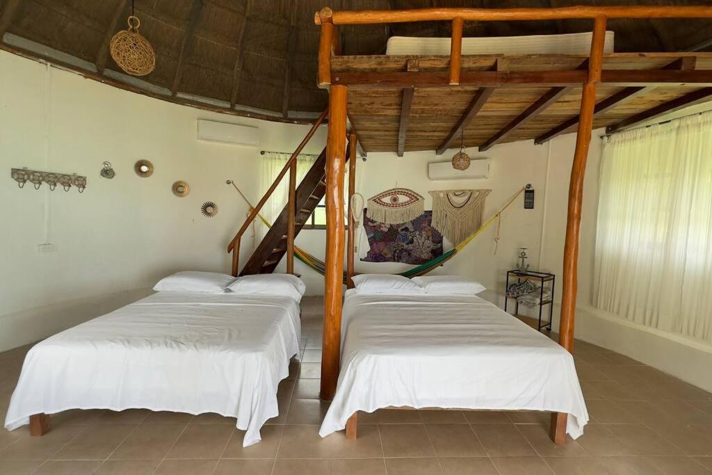 Luigi'S Glamping Lejlighed Bacalar Eksteriør billede